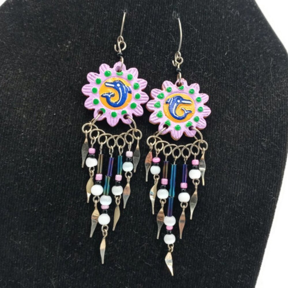 Earrings for women handmade by Peruvian artisans from Cusco